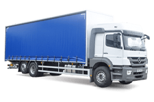 Minibus Hire Newcastle Northern Ireland - 26 Tonne Curtain Side Truck - Truck hire Newcastle northern ireland