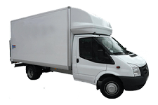 Minibus Hire Newcastle Northern Ireland - Ford Luton 3.5 ton Tail Box Lift Truck - Truck hire Newcastle northern ireland