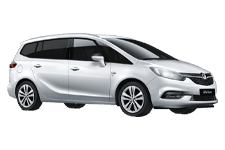 Minibus Hire Newcastle Northern Ireland - Vauxhall Zafira 5 + 2 - Minibus hire Newcastle northern ireland